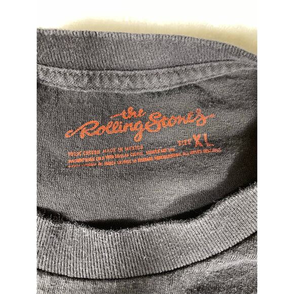 Rolling Stones Tongue Logo Tee Black Graphic Shirt - Picture 6 of 6